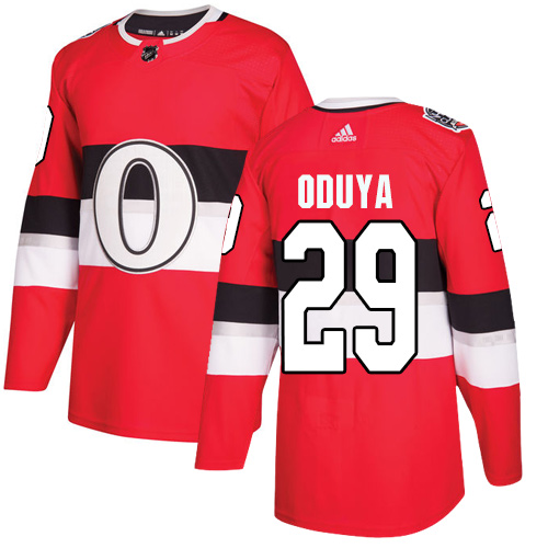 Kinder Ottawa Senators Eishockey Trikot Johnny Oduya #29 Authentic Rot 2017 100 Classic